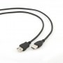 Cablexpert | USB extension cable | Male | 4 pin USB Type A | Female | Black | 4 pin USB Type A | 1.8 m - 2